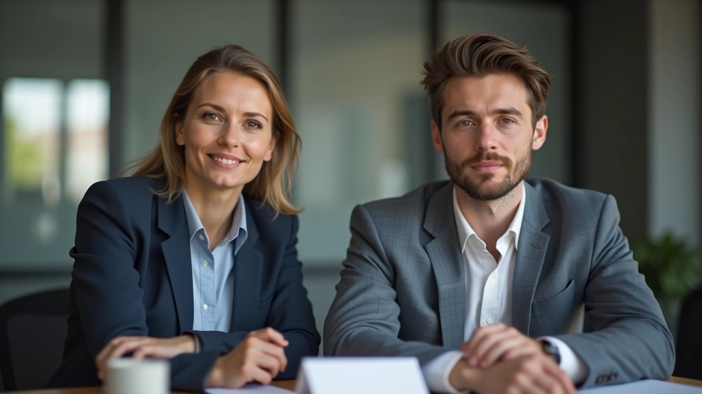 Skupina lidí v zasedací místnosti, muž drží papíry a ostatní poslouchají