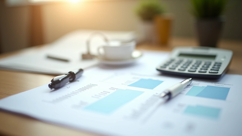 Srovnění rozpočtu na papíru - nájem versus hypotéka s kalkulačkou a finančními grafy