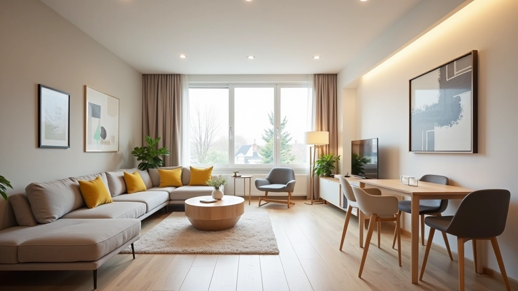 Moderní byt s kvalitním vybavením a přirozeným osvětlením